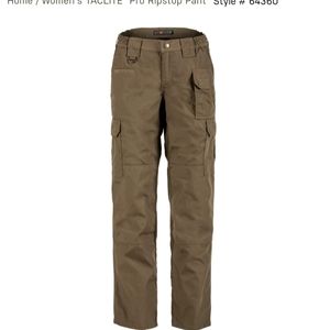 5.11 Tactical cargo  Taclite Pro Ripstop pant women's size 8